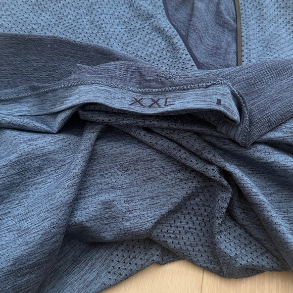 lululemon athletica Men's Zip-Up Sweater in Blue - Picture 2 of 9